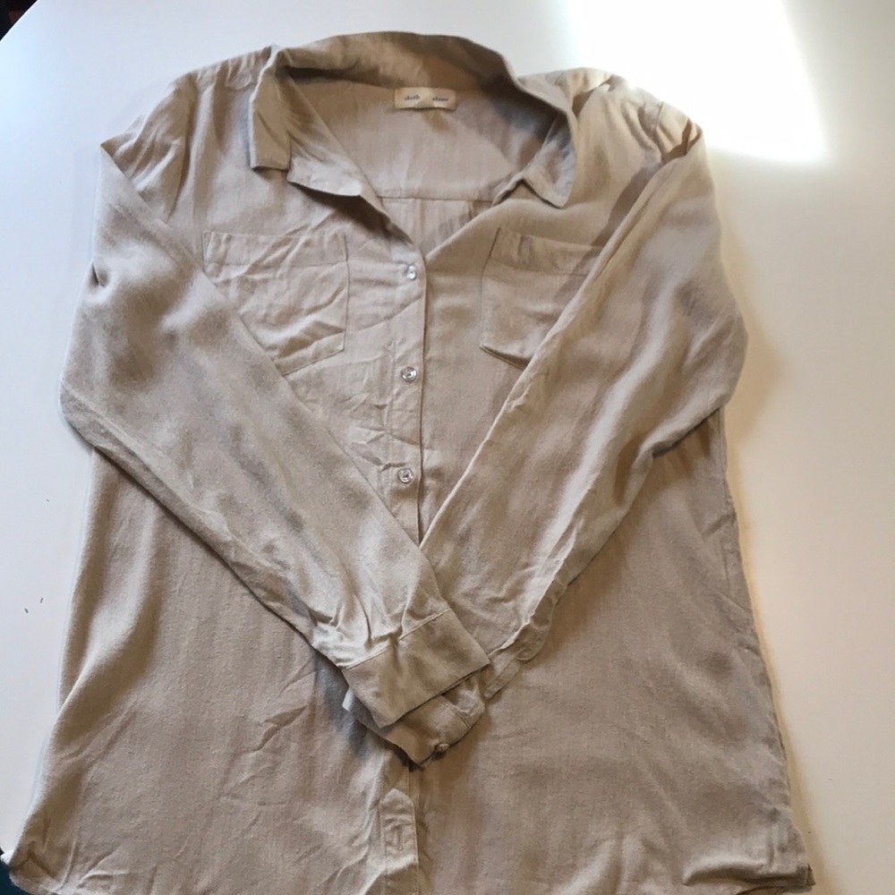 Anthropologie flannel